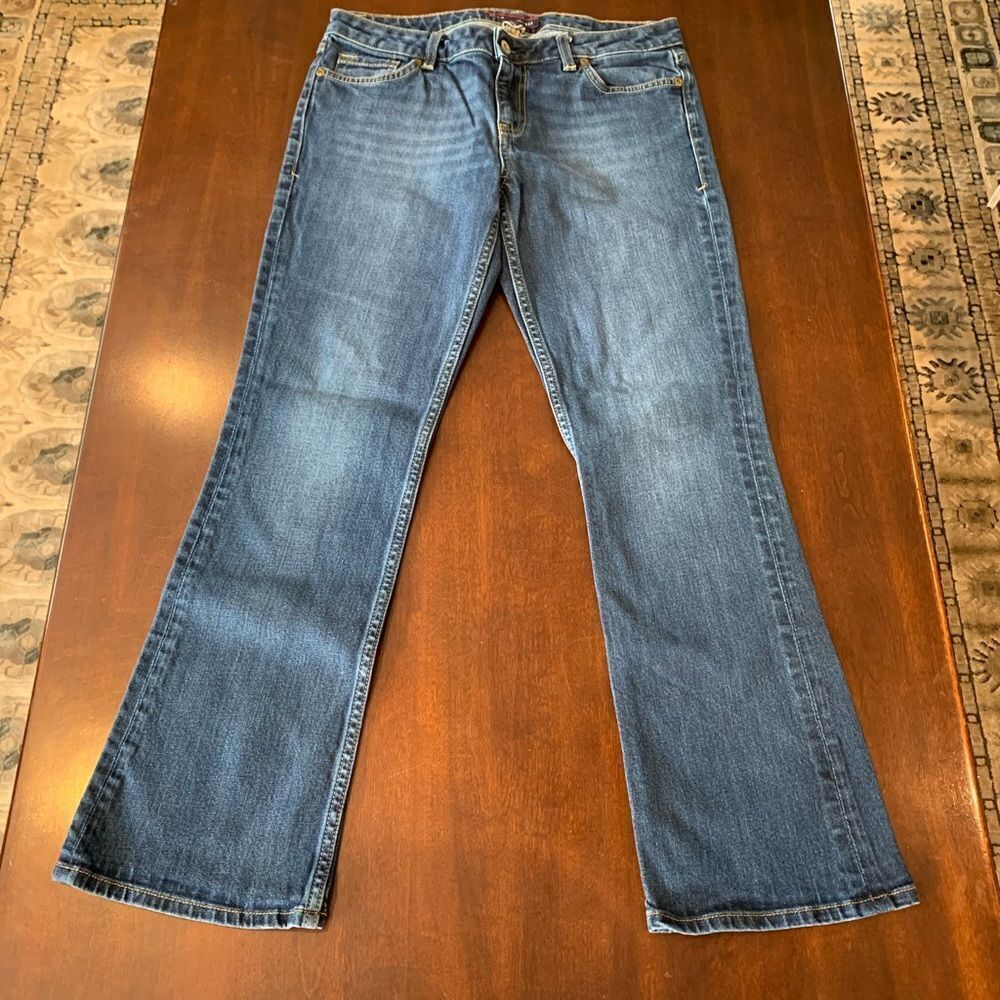 Tommy Hilfiger Mid Rise Boot Cut Jeans sz 8S